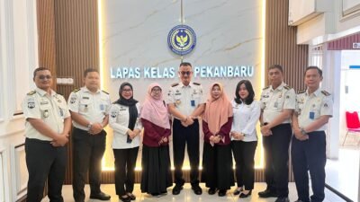 Wujudkan Lapas Ramah Lingkungan, Lapas Pekanbaru Gandeng DLHK Kelola Sampah Jadi Pupuk Organik