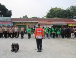 Turun Langsung Bersama Warga, Polresta Pekanbaru Pimpin Gema Berseri di Pasar Dupa