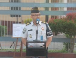 Apel Pagi Lapas Kelas IIA Pekanbaru, Kasi Adm Kamtib Tekankan Kewaspadaan Jelang Bulan Puasa