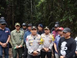 Sambangi Lokasi Pembunuhan Gajah, Kapolda Riau Tegaskan Scientific Crime Investigation Dalam Pengusutan Kasus