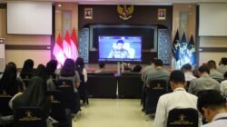 Jajaran Kemenkum Riau Mengikuti Kegiatan What,s Up Kemenkum Campus Calls Out