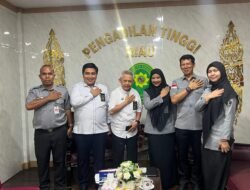 Perkuat Akses Keadilan Hingga Desa, Kanwil Kemenkum Riau Matangkan Sinergi Dengan Pengadilan Tinggi Riau