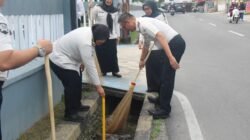 Semangat Sambut Ramadhan, Lapas Pekanbaru Wujudkan Lingkungan Bersih Lewat Kerja Bakti Bersama