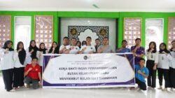 Sambut Bulan Ramadhan, Rutan Pekanbaru dan Warga Binaan Gelar Gotong Royong