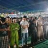 Masuki Malam Ketiga Ramadhan, Kalapas dan Jajaran Kembali Tarawih Bersama Warga Binaan