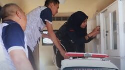 Cek Ambulans Lapas Pasir Pangarayan, Pastikan Siap Dukung Layanan Kesehatan Warga Binaan