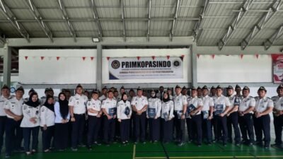 21 Pegawai Lapas Pasir Pangarayan Terima Kenaikan Pangkat, Satu Raih Penghargaan Pegawai Teladan