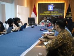 Kanwil Kemenkum Riau Ikuti Webinar Nasional Petunjuk Teknis Layanan Perseroan Perorangan Dari Ditjen AHU