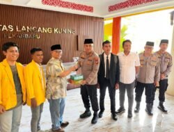 Polresta Pekanbaru Gandeng Mahasiswa UNILAK, Tebar Takjil dan Pererat Silaturahmi di Bulan Ramadan