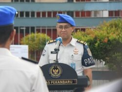 Pimpin Apel Pagi, Kasi Kamtib Lapas Pekanbaru Tekankan Disiplin dan Kesiapsiagaan Jelang Bulan Ramadhan