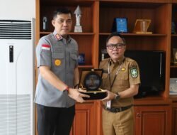 Perkuat Sinergi Pelayanan Hukum, Kakanwil Kemenkum Riau Audiensi Dengan PemekabBengkalis