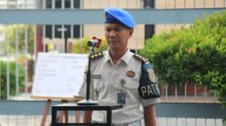 Pimpin Apel Pagi, Kasubbag TU Tekankan Komunikasi, Keamanan, dan Kesiapan Petugas di Lapas Pekanbaru Selama Ramadhan