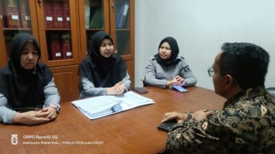 Kanwil Kemenkum Riau Laksanakan Pengawasan PNBP Fidusia dan PMPJ Notaris di Rokan Hulu