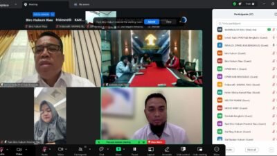 Kanwil Kemenkum Riau Harmonisasikan Dua Ranperbup Bengkalis, Perkuat Kepastian Hukum Pengelolaan Dana Desa