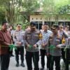Peresmian Tabung Harmoni Hijau dan Bank Pohon Polsek Kulim, Wujud Dukungan Program Green Policing