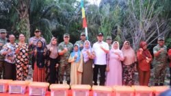 Polresta Pekanbaru Amankan Ground Breaking Jembatan Garuda Kodam XIX/Tuanku Tambusai