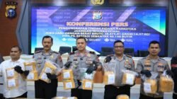 Polda Riau Tangkap Kurir Jaringan Internasional, Narkoba Rp31 M Disita