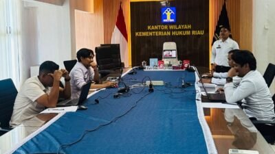 Kanwil Kemenkum Riau Laksanakan Ujian Penyesuaian Kenaikan Pangkat dan Ujian Dinas Tahun 2026 Secara Objektif dan Akuntabel