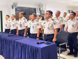 Kanwil Ditjenpas Riau Ikuti Pelantikan Pimpinan Tinggi Madya Kemenimipas