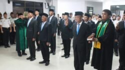 Pelantikan Pejabat Manajerial, Kakanwil Ditjenpas Riau Tekankan Amanah dan Integritas