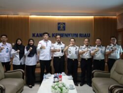Perkuat Sinergi Antar Instansi, Kemenkum Riau Terima Kunjungan Kanwil Ditjen PAS Riau