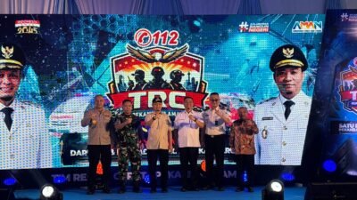 Hadiri Launching TRC 112 Pekanbaru Aman, Kepala Lapas Pekanbaru Perkuat Pembinaan Warga Binaan Lewat MoU Dengan Wako Pekanbaru