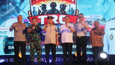 Polresta Pekanbaru Dukung Launching TRC 112, Perkuat Layanan Darurat Terpadu