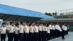 Pimpin Apel Pagi Perdana, Kasubbag TU Lapas Pekanbaru Tekankan Profesionalisme Dalam Bekerja