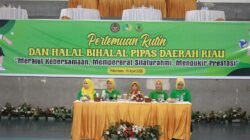 PIPAS Cabang Lapas Pekanbaru Tunjukkan Solidaritas, Meriahkan Halal Bihalal PIPAS Daerah Riau Bersama Kakanwil Ditjenpas