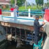 Progres 100%, Polsek Kulim Tuntaskan Pembangunan Jembatan Merah Putih Untuk Dukung Akses Masyarakat