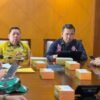 Kaban Kesbangpol Riau Ikuti Rapat Koordinasi Pendanaan Penanggulangan Karhutla