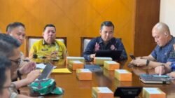 Kaban Kesbangpol Riau Ikuti Rapat Koordinasi Pendanaan Penanggulangan Karhutla