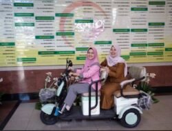 RSUD Arifin Achmad Hadirkan Motor Listrik Untuk Permudah Mobiltas Pasien dan Keluarga