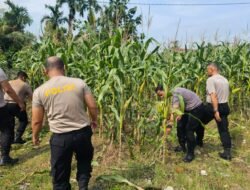 Polri Cinta Petani, Polresta Pekanbaru Aktif Dukung Ketahanan Pangan Nasional di Tuah Madani