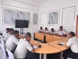 Plh Kalapas Pekanbaru Pimpin Rapat Perdana, Tekankan Integritas dan Penguatan Pembinaan