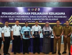 Rutan Pekanbaru Jalin Kerjasama Dengan Disdukcapil Pekanbaru dan Kab. Pelalawan Terkait Hak Identitas Warga Binaan