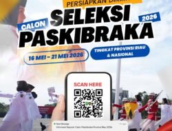 Boby Rahmat: 48 Putra-Putri Terbaik Riau Ikuti Seleksi Calon Paskibraka Tingkat Provinsi dan Nasional 2026