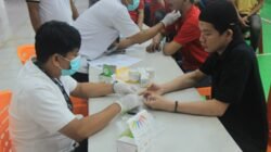 Lapas Pekanbaru Gandeng Puskesmas Sapta Taruna, Warga Binaan Antusias Ikuti Cek Kesehatan Gratis