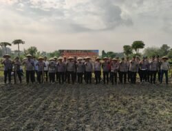 Dukung program Ketahanan Pangan, Polsek Senapelan Laksanakan Penanaman Jagung Pipil