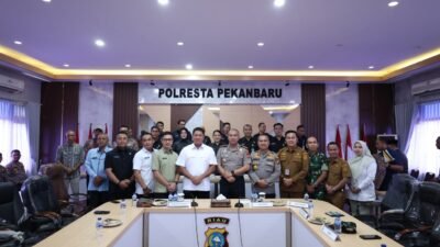 POLRESTA PEKANBARU TERIMA KULIAH KERJA PROFESI SERDIK SESPIMMEN DIKREG KE-66 T.A. 2026