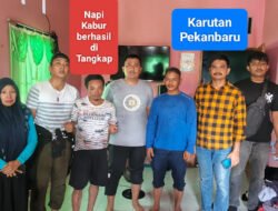 Breaking News: Petugas Rutan Pekanbaru Berhasil Meringkus Napi Yang Kabur Dari Rutan Pekanbaru