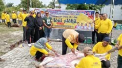 PWMOI Riau dan DNT Tour and Travel Gelar Kurban Perdana, Pererat Solidaritas Pengurus