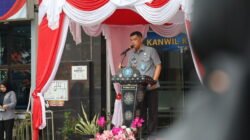 Kakanwil Kemenkum Riau Pimpin Upacara Peringatan Hari Lahir Pancasila
