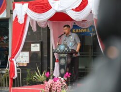 Kakanwil Kemenkum Riau Pimpin Upacara Peringatan Hari Lahir Pancasila