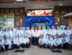 Seruni Kabinet Merah Putih Tinjau Layanan Kesehatan RSUD Arifin Achmad