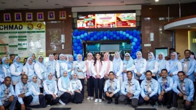 Seruni Kabinet Merah Putih Tinjau Layanan Kesehatan RSUD Arifin Achmad