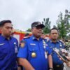 DPKP Terjunkan Lima Mobil Pemadam ke Kantor Dinas Ketahanan Pangan Provinsi Riau