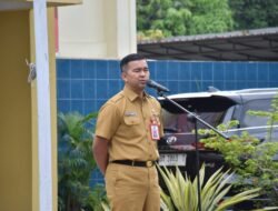 Kaban Kesbangpol Riau Pimpin Apel Pagi Dihadiri Seluruh ASN di Lingkungan Kesbangpol Riau