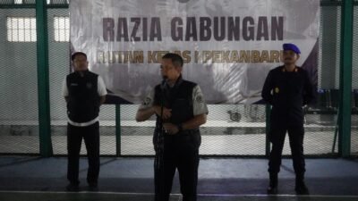 Rutan Pekanbaru Gelar Razia Gabungan Bersama APH, Perkuat Keamanan dan Komitmen Berantas Barang Terlarang