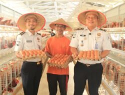 Lahan Terbatas Tak Halangi Lapas Pekanbaru Produksi 800 Telur per Hari